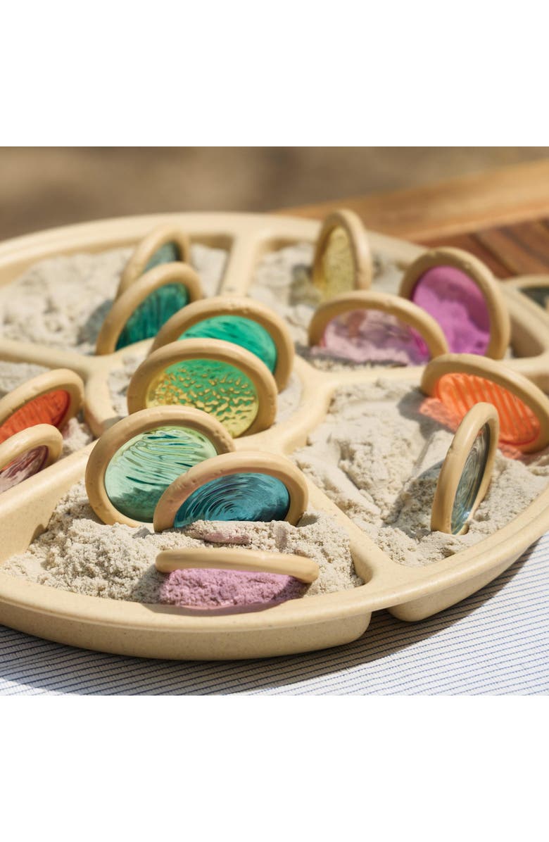 Kaplan Early Learning Company Light and Color Textured Discs, Alternate, color, Multicolored