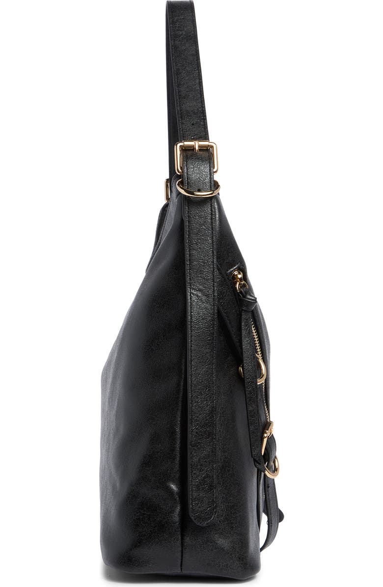 Melie Bianco Sloane Shoulder Bag, Alternate, color, Black