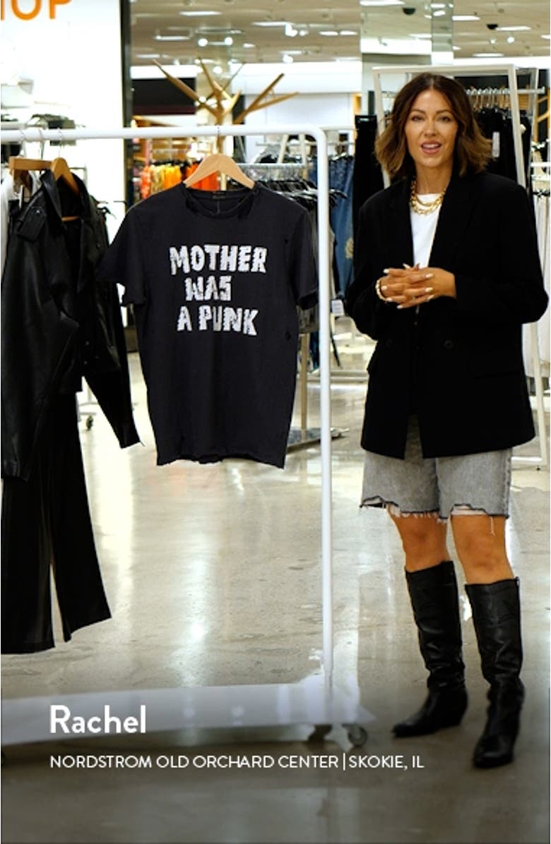 The Rowdy Cotton Graphic Tee, sales video thumbnail