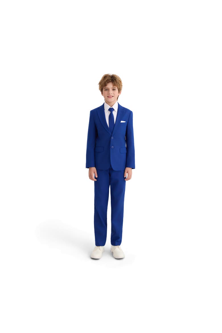 Royal Four-Piece Tailored Suit Set, Main, color, Blue