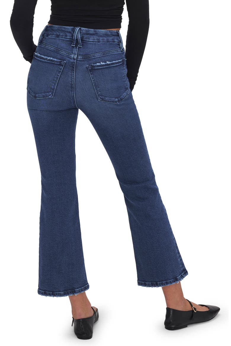 Good Legs Crop Mini Bootcut Jeans, Alternate, color, INDIGO625