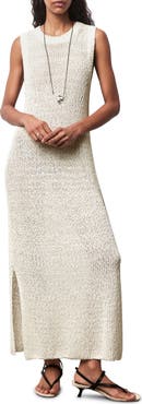 & Other Stories Silk & Cotton Sweater Dress