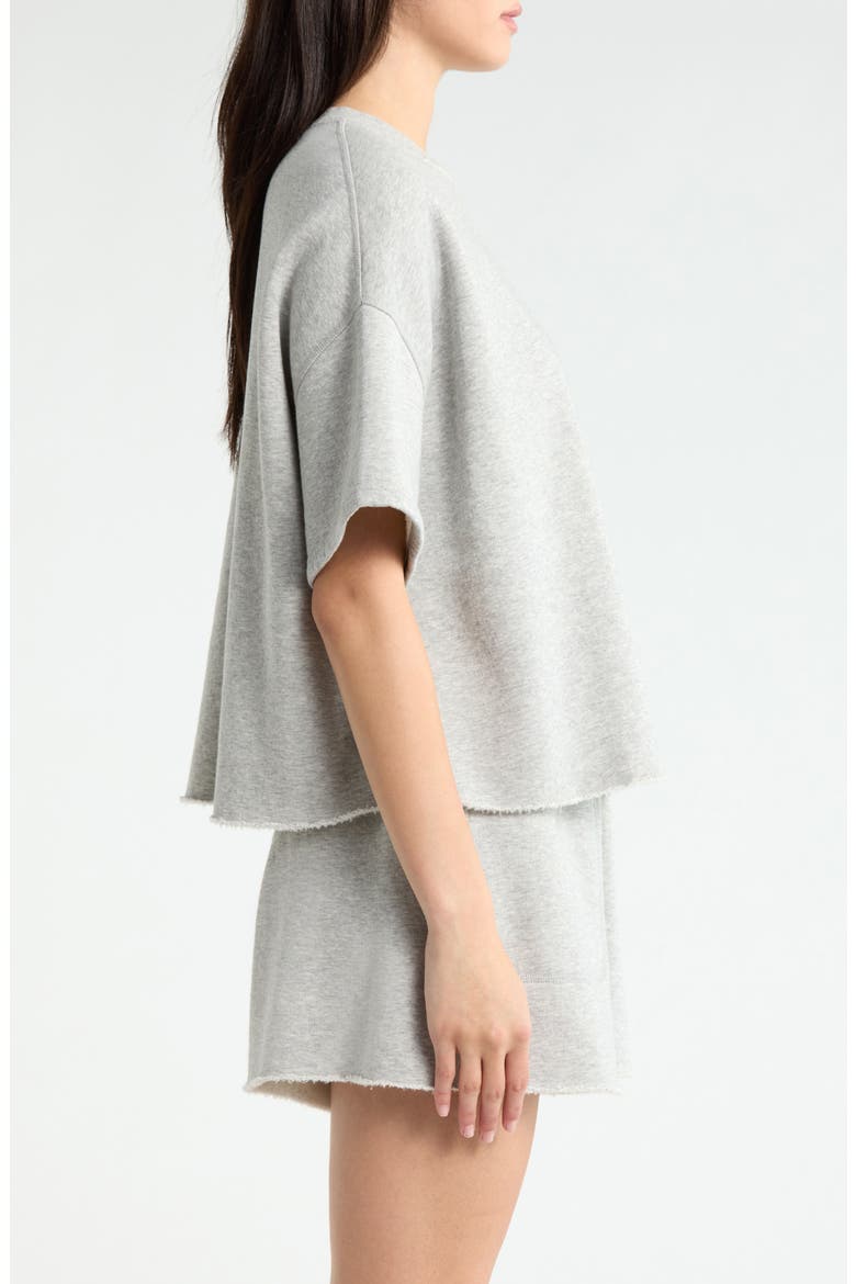 Silksweats Reversible Top, Alternate, color, NAPPING DOVE HEATHER