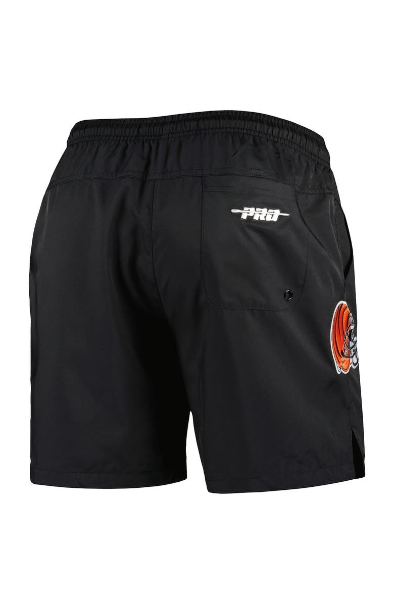 PRO STANDARD Men's Pro Standard Black Cincinnati Bengals Woven Shorts, Alternate, color, Black