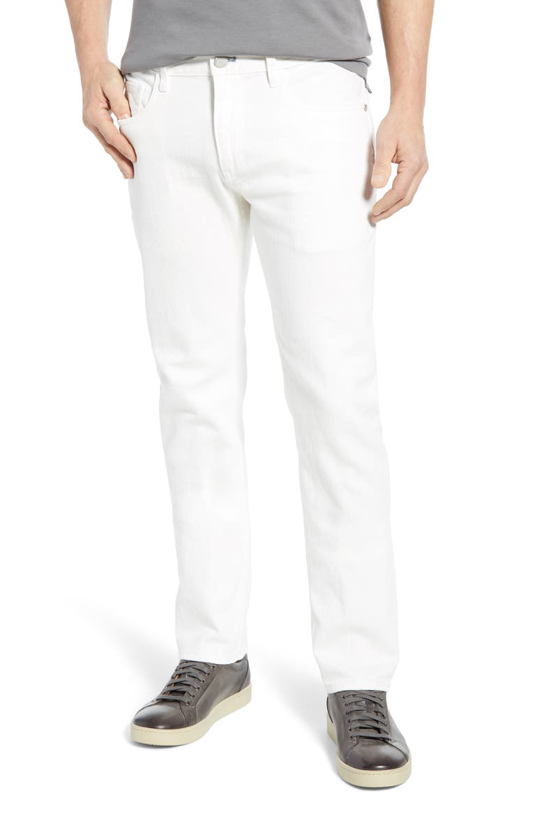 Curtis Straight Leg Jeans, Main, color, WHITE