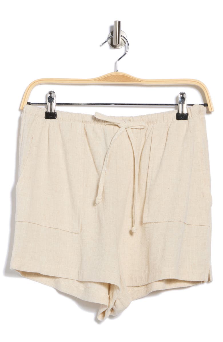 Bobeau Patch Pocket Drawstring Shorts, Alternate, color, 