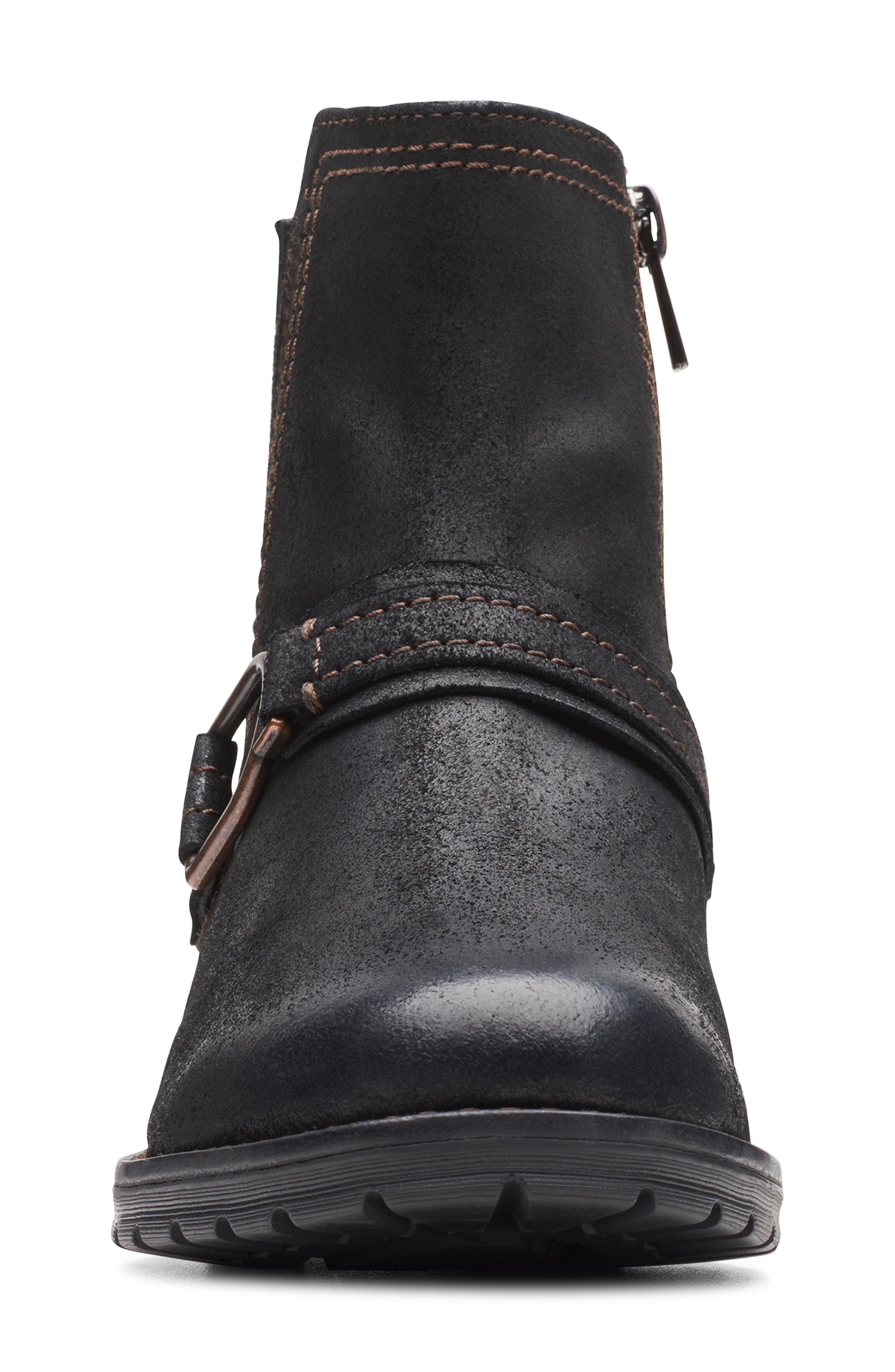 Clarks<sup>®</sup> Aspra Buckle Ankle Bootie, Alternate, color, 