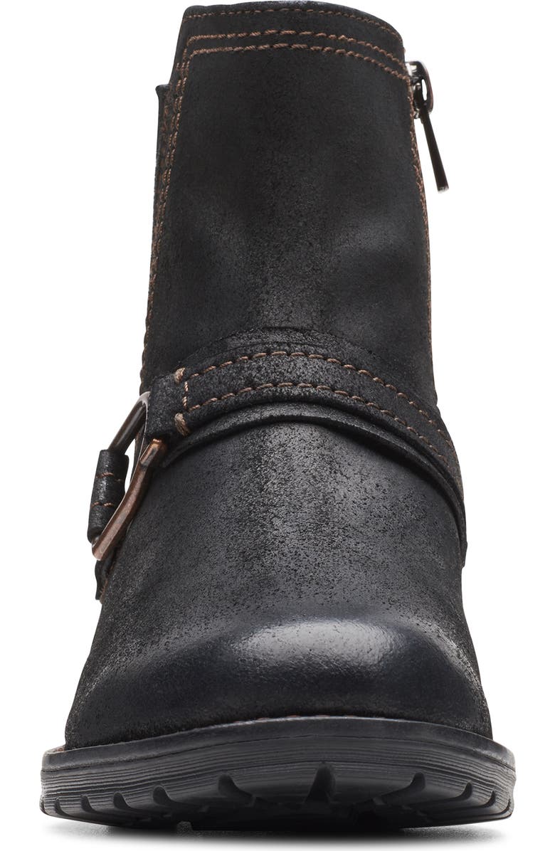 Clarks<sup>®</sup> Aspra Buckle Ankle Bootie, Alternate, color,