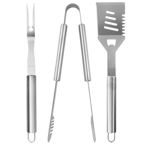 Baldwin 3 Piece Stainless Steel Barbecue Tool Set
