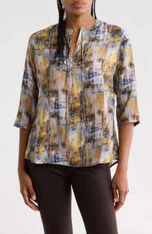 Tassel Neck Shift Top