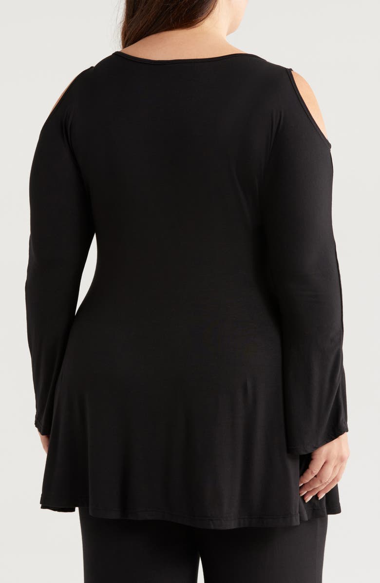 24seven Comfort Apparel Crisscross Strap Jersey Top, Alternate, color, 