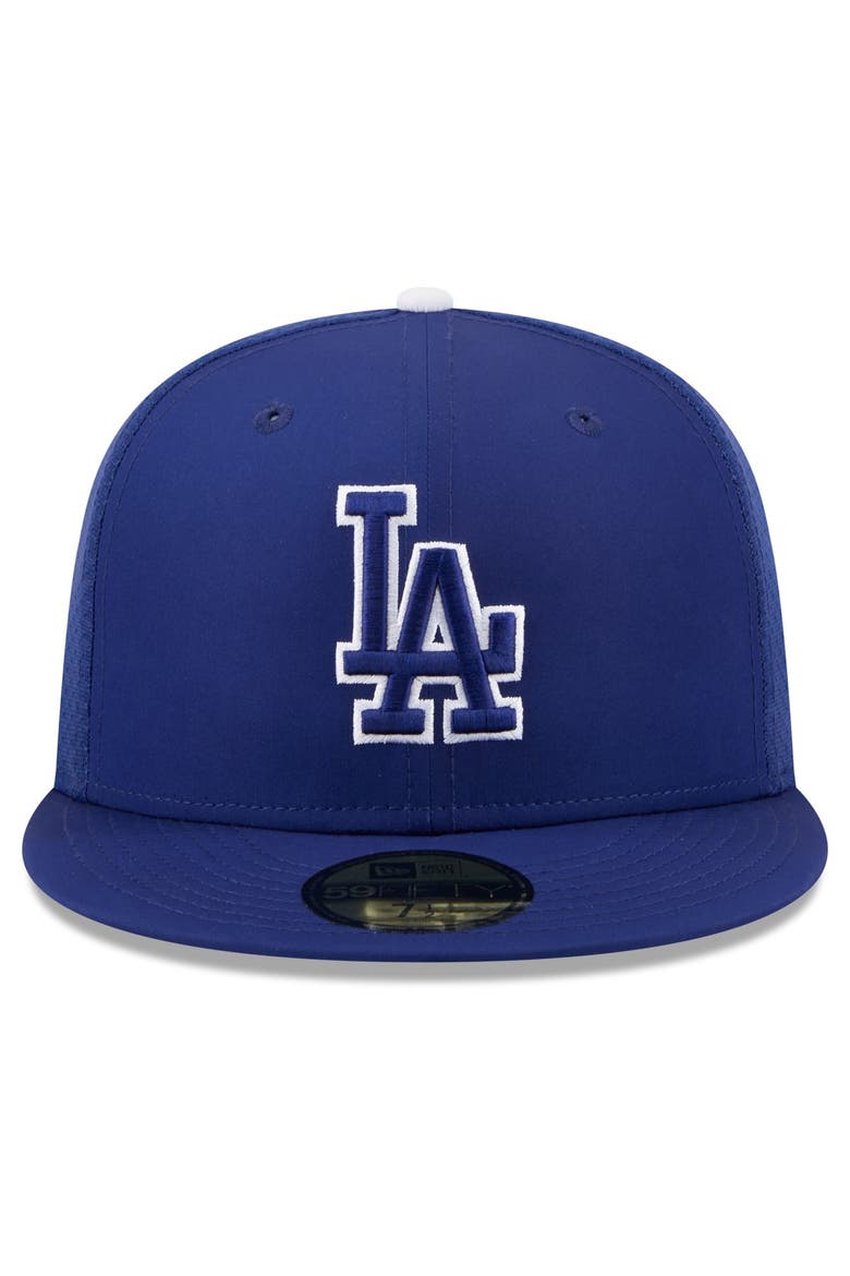 Youth New Era Royal Los Angeles Dodgers Batting Practice 59FIFTY Fitted Hat, Alternate, color, Royal