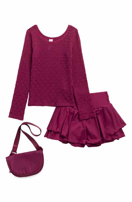 Kids' Meet and Greet Adriana Top, Skirt & Crossbody Bag Set