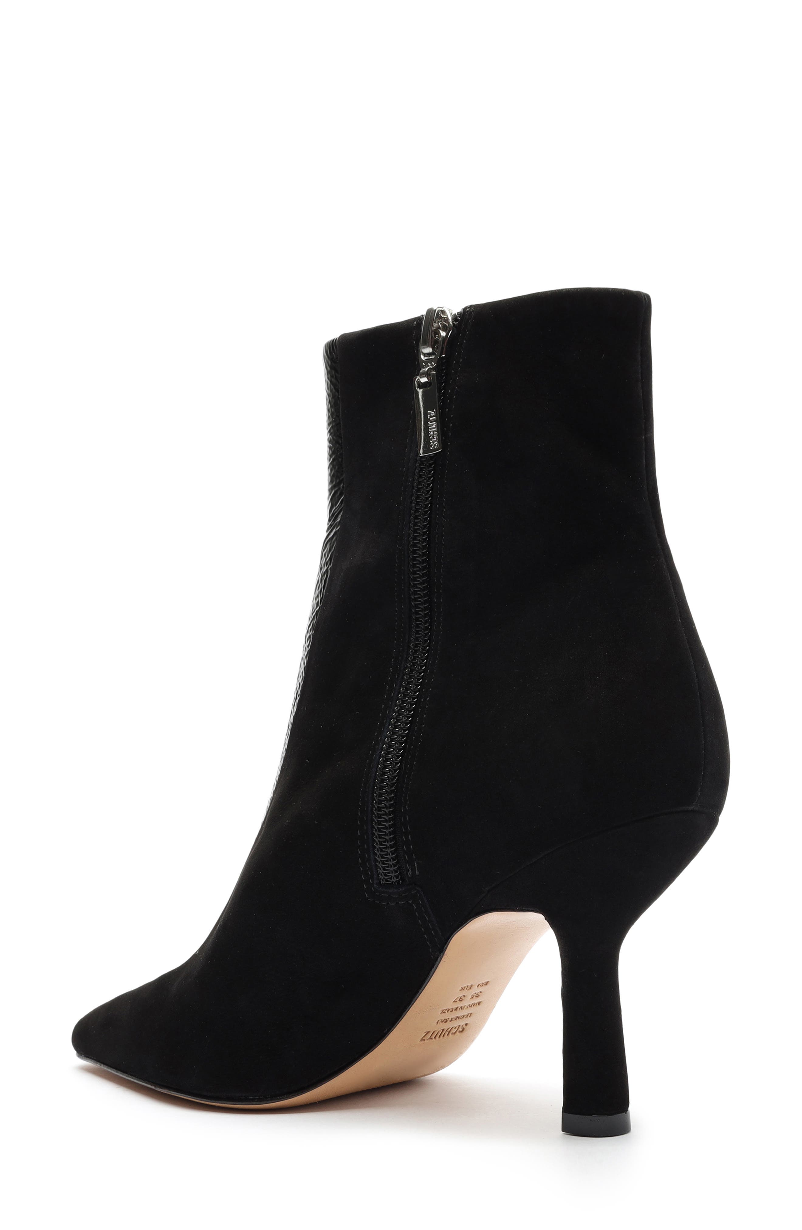 Schutz Tarah Pointed Toe Bootie, Alternate, color, 
