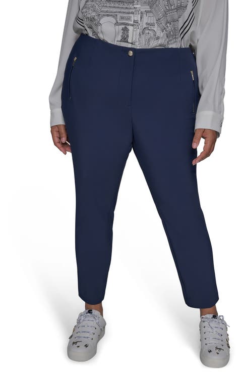 Double Zip Pants (Plus)