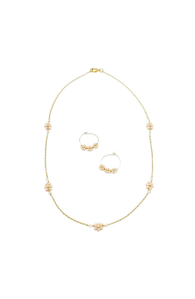 Alegria Accessories Daisy Necklace, Alternate, color, Gold