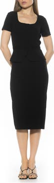 Alexia Admor Vance Peplum Sheath Dress