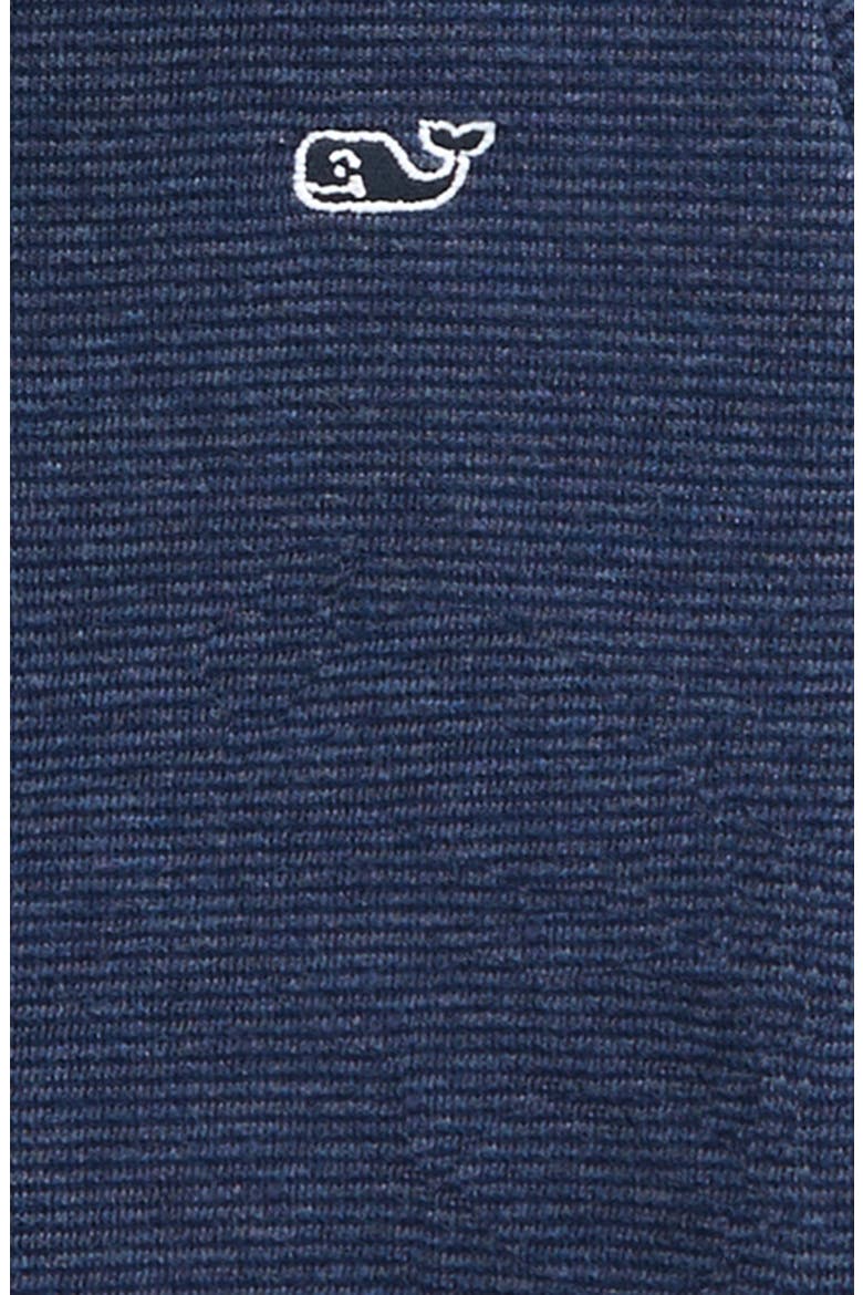 Kids' Saltwater Stripe Quarter Zip Sweatshirt, Alternate, color, 976 DEEP B