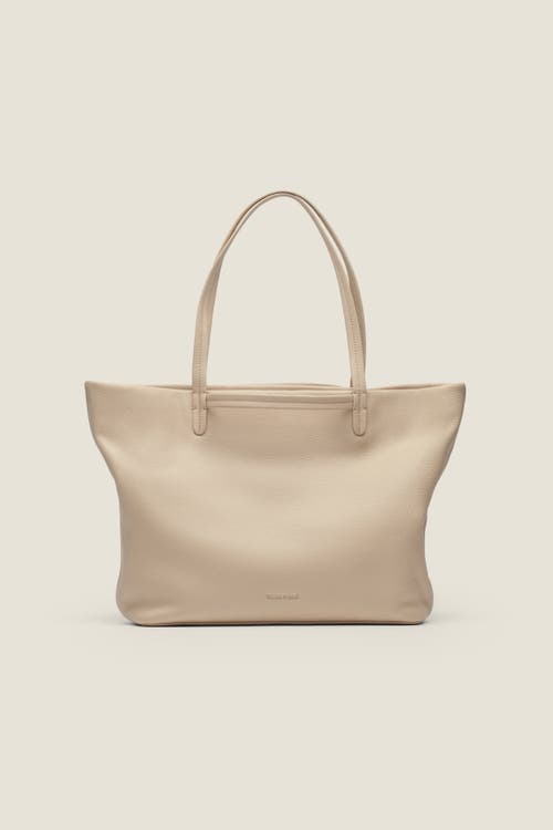 Wool & Oak Rove Organized Leather Travel Tote in Frappe at Nordstrom
