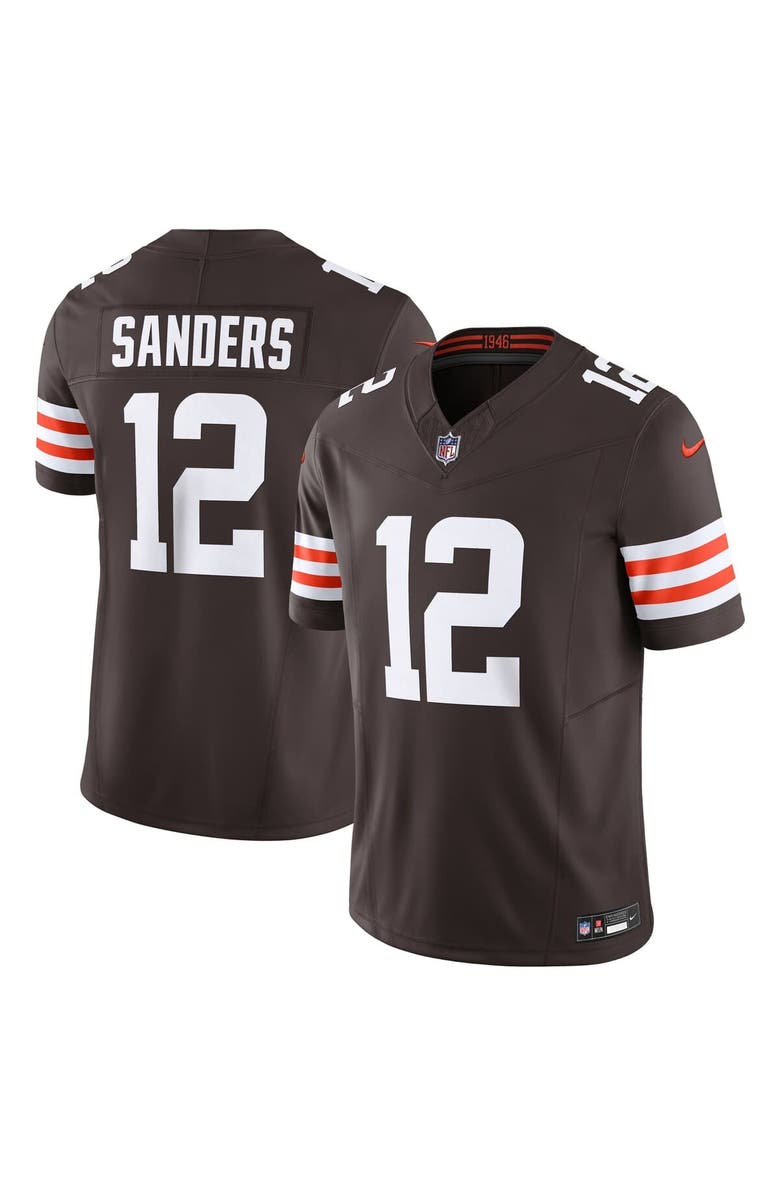 Nike Men's Nike Shedeur Sanders Brown Cleveland Browns Team Vapor F.U.S.E. Limited Jersey, Alternate, color, Brown