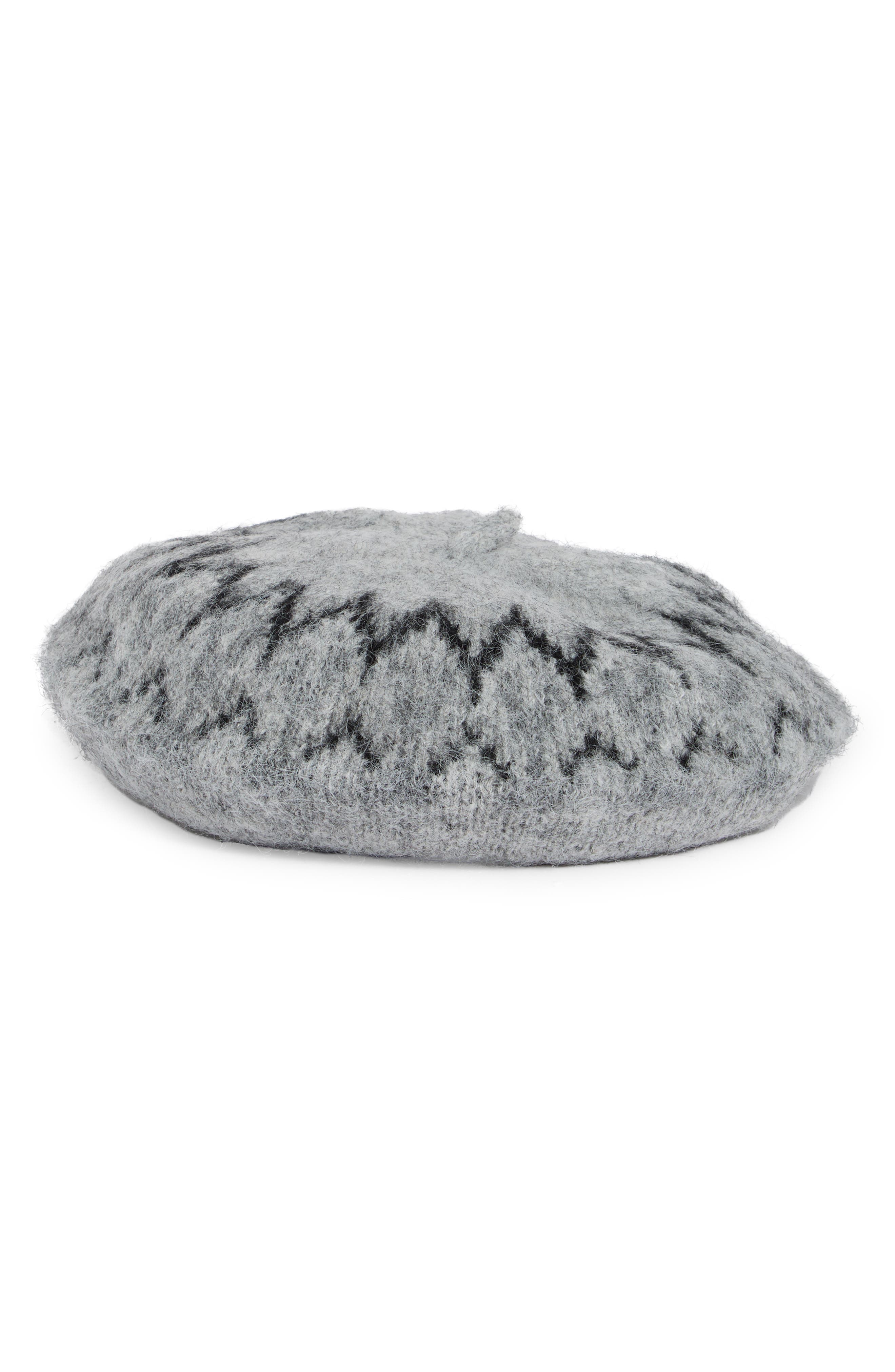 Fair Isle Knit Beret