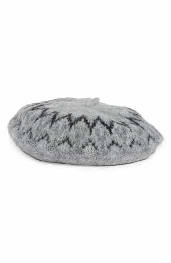 Fair Isle Knit Beret