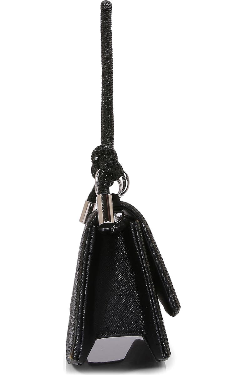 BERNESS Rhinestone Shoulder Bag, Alternate, color, Black