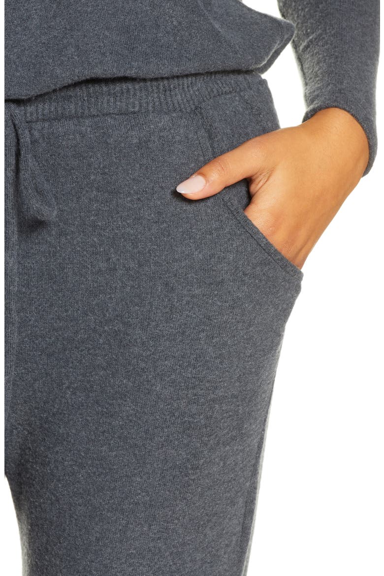 Cozy Time Runner Lounge Pants, Alternate, color, CHARCOAL HEATHER