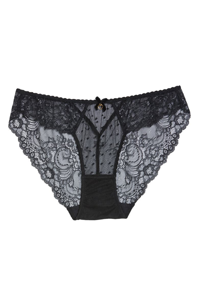 Dita Von Teese Fiamma Bikini, Alternate, color, Black