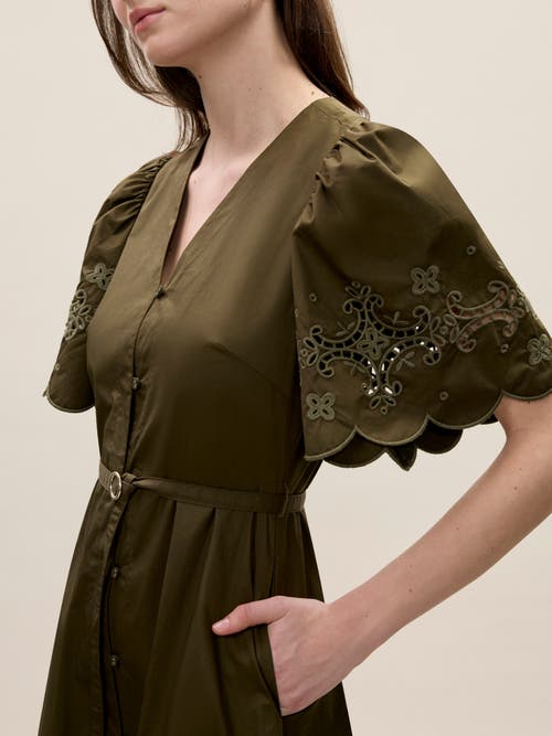REBECCA TAYLOR REBECCA TAYLOR RAQUEL TWILL DRESS