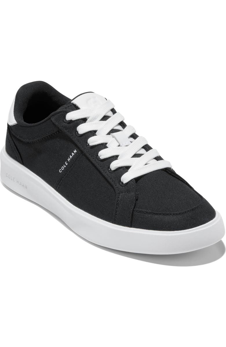 Cole Haan <p>Grand Crosscourt Drift Sneaker (Women)</p>, Main, color, Black Canvas/ White Leather