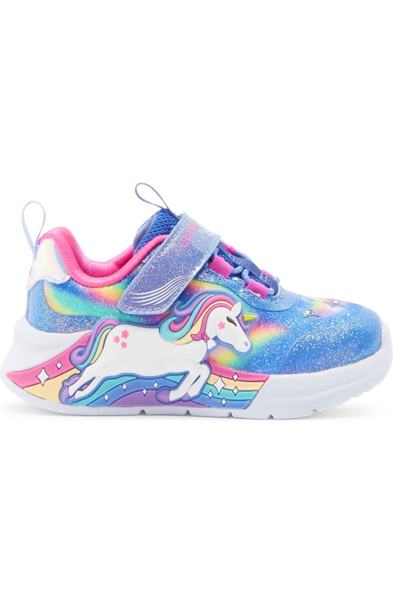 SKECHERS Kids' Unicorn Chaser Sneaker, Alternate, color, Blue