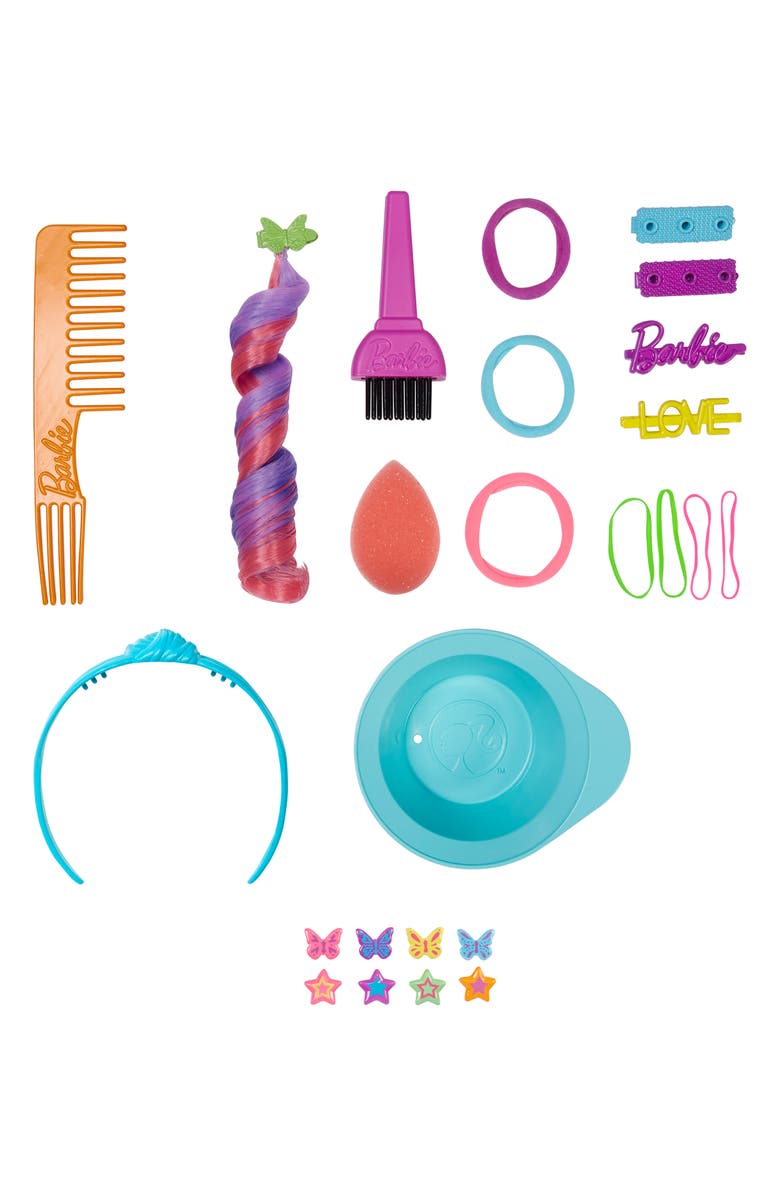 Mattel Barbie<sup>®</sup> Color Reveal Neon Rainbow Styling Head, Alternate, color, 