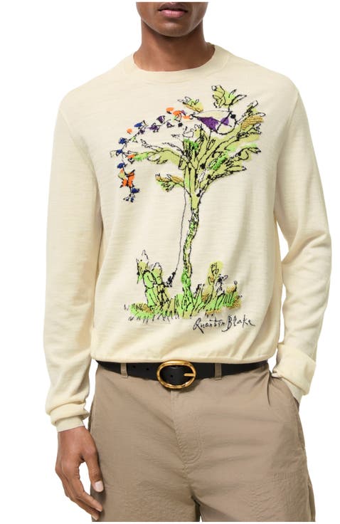 Wool Silk Brave Little Tree Sweater