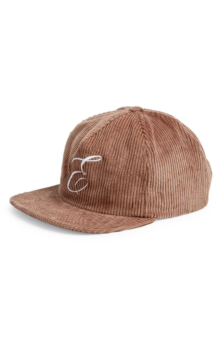 Elwood Corduroy Snapback Baseball Cap, Main, color, 