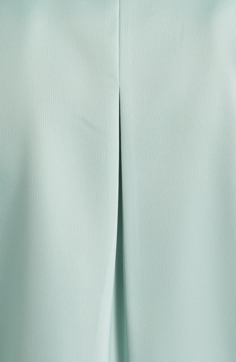 Anne Klein Crepe Button-Up Top, Alternate, color, Soft Aloe