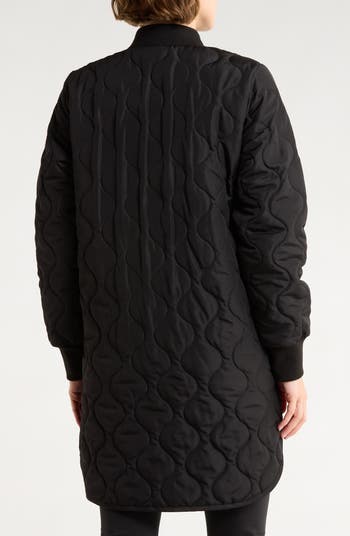 Longline Quilted Jacket