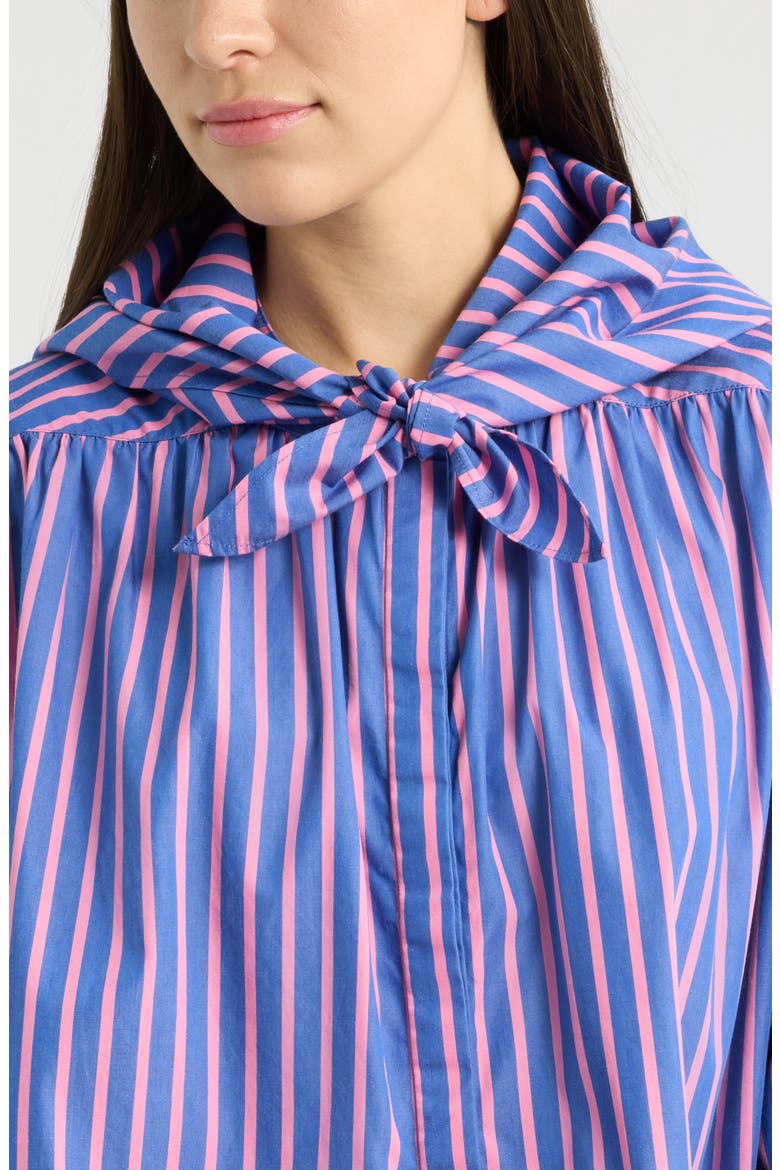 Guri Stripe Shirt, Alternate, color, ROSE