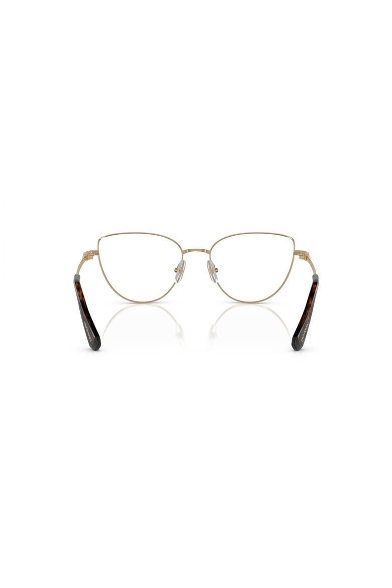 55mm Cat Eye optical glasses, Alternate, color, Gold/ Tortoise
