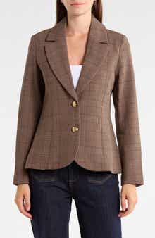 Plaid Blazer