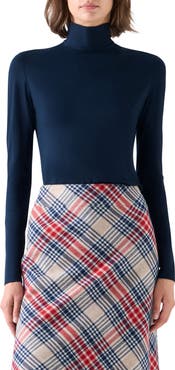 Akris punto Jersey Turtleneck