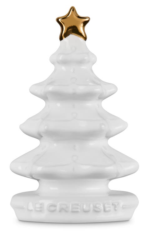 Christmas Tree Stoneware Decor