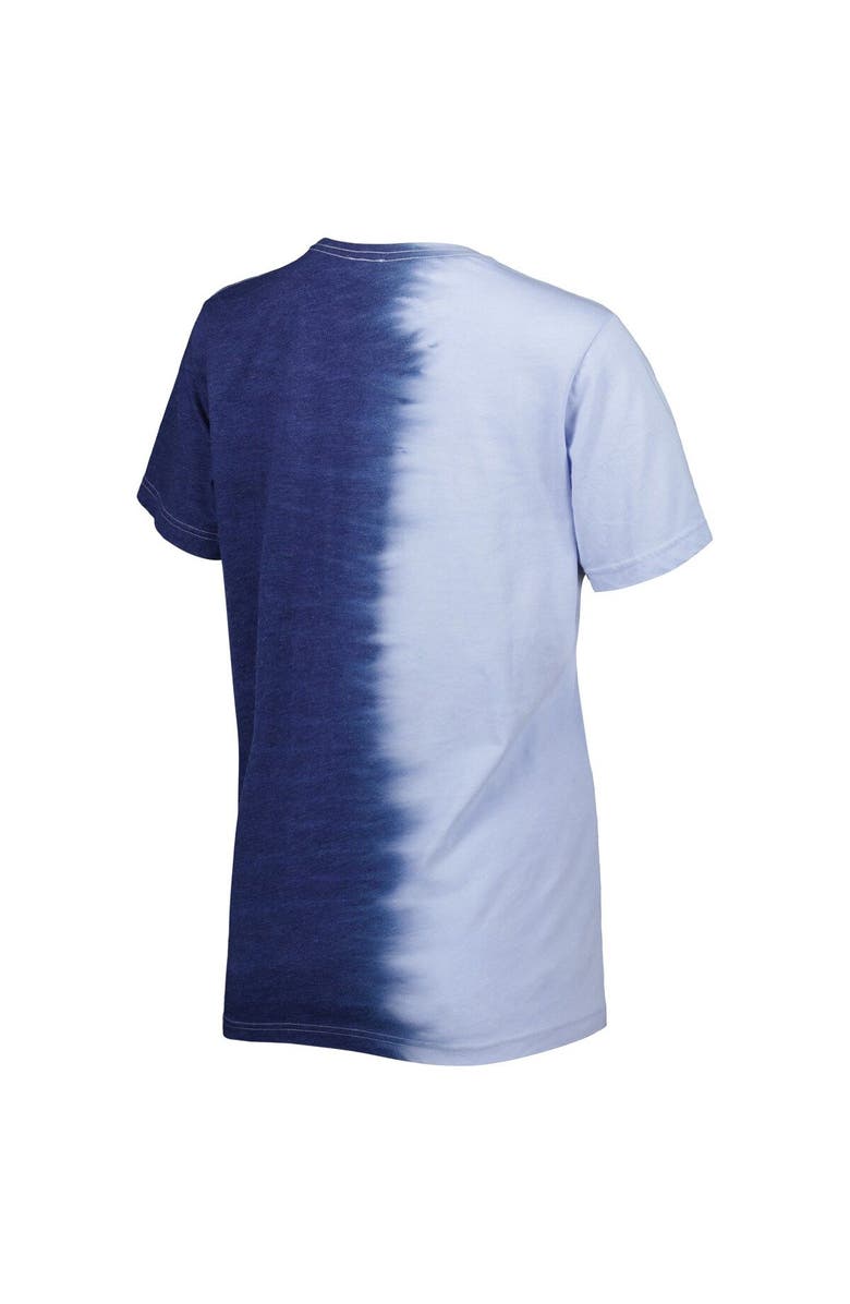 GAMEDAY COUTURE Women's Gameday Couture Navy North Carolina Tar Heels Find Your Groove Split-Dye T-Shirt, Alternate, color, 
