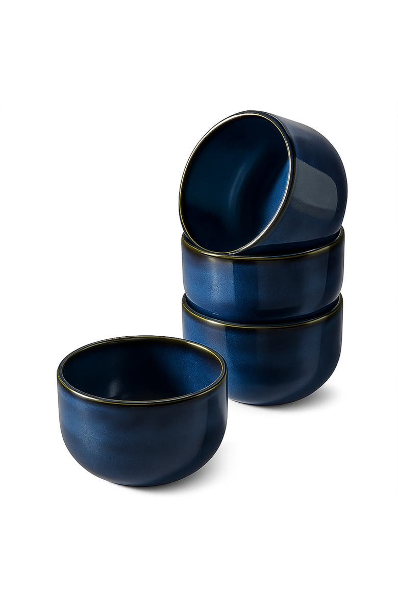Le Gourmand Dinnerware Set, 16 Pieces, Alternate, color, Indigo