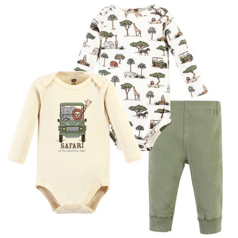 Cotton Bodysuit and Pant Set