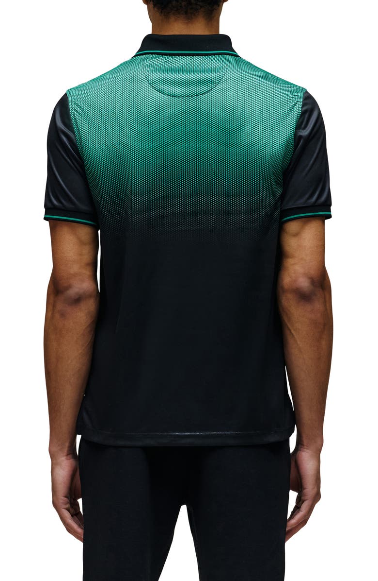 Psycho Bunny Bruce Ombré Knit Polo, Alternate, color,