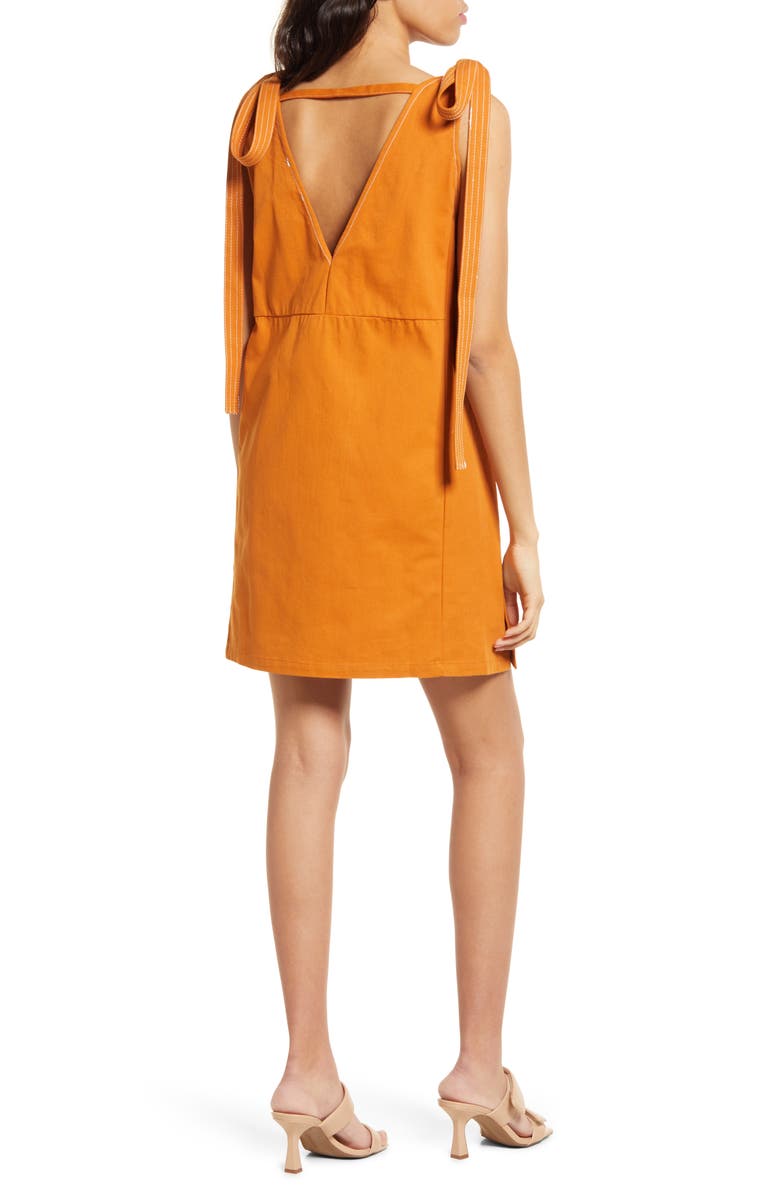 Amy Lynn V-Neck Shift Minidress, Alternate, color, 