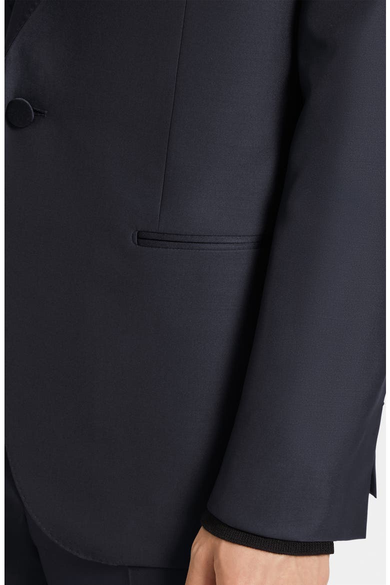 Trofeo 600 Wool & Silk Tuxedo, Alternate, color, NAVY