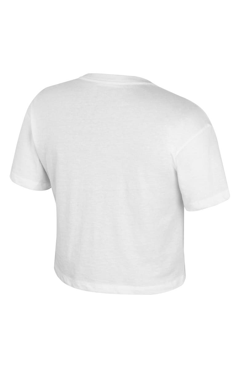 Stadium Essentials Women's Stadium Essentials White New York Knicks Cropped Third Quarter T-Shirt, Alternate, color, White