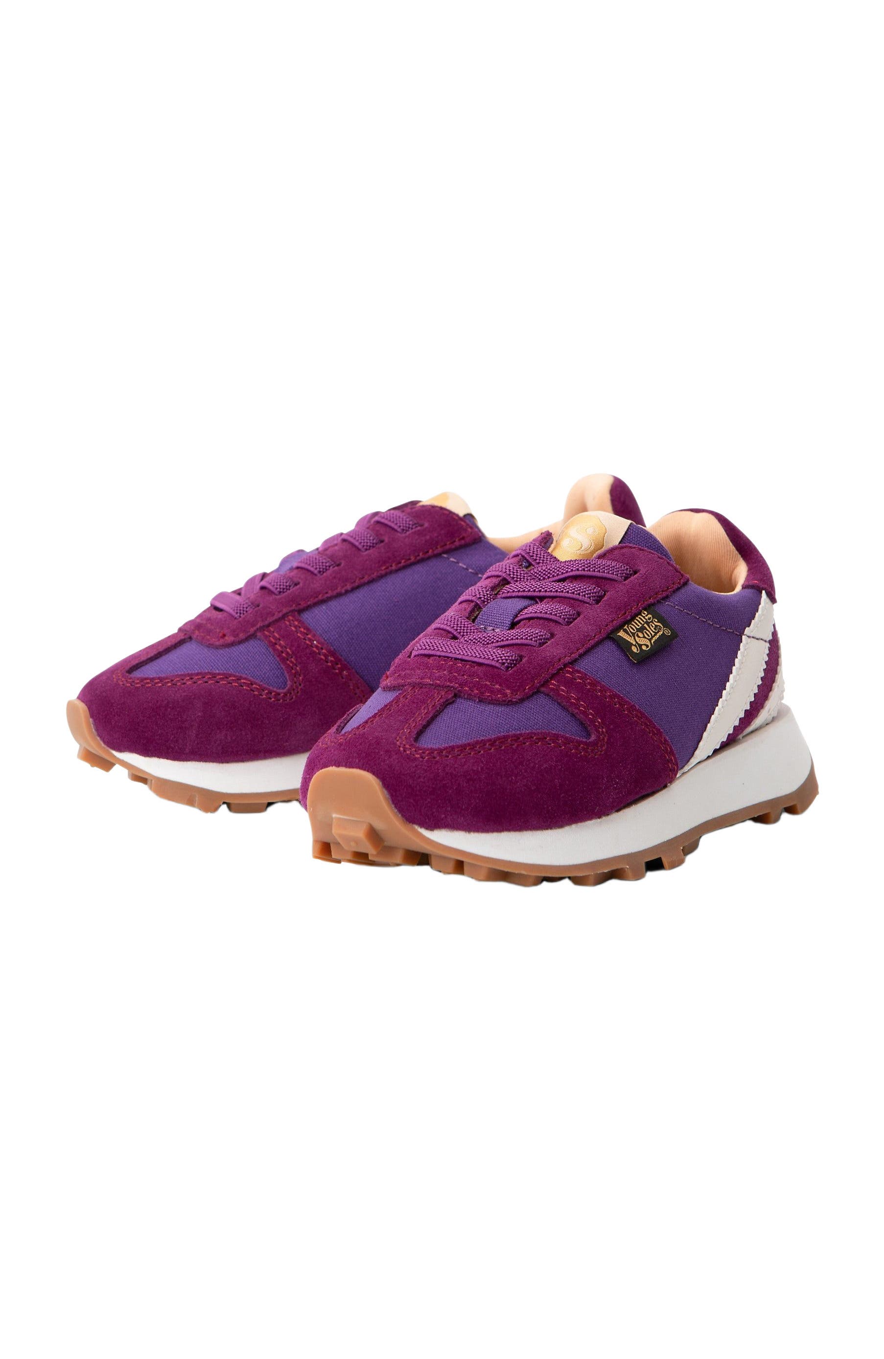 Young Soles Keegan Kids Sneakers, Alternate, color, Violet Dream